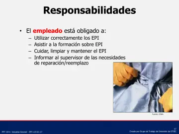 Slide 57: Responsabilidades