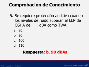 Slide 62: Comprobación de Conocimiento