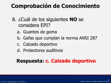 Slide 65: Comprobación de Conocimiento