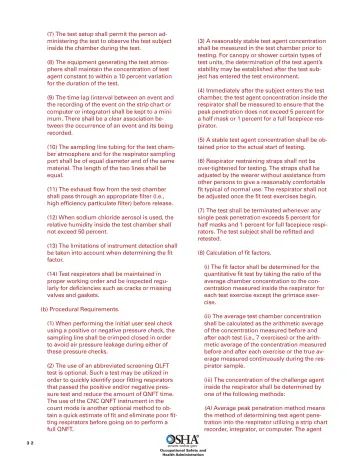 Page 34: (7) The test setup shall permit the person administering the test to observe the test…