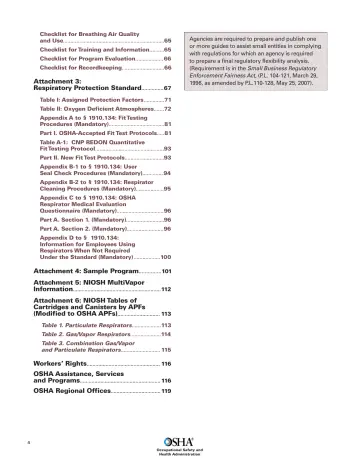 Page 6: Attachment 3: Respiratory Protection Standard … 67