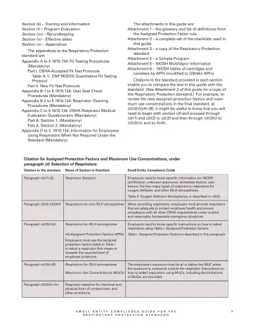 Page 9: Section (k) – Training and Information