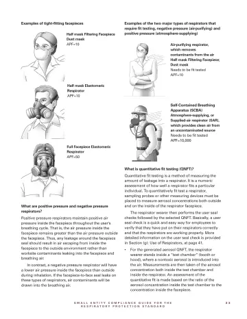 Page 35: Examples of tight-fitting facepieces