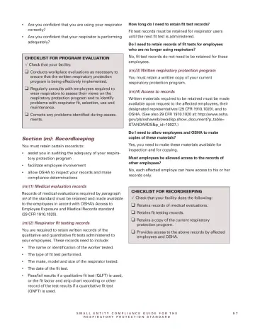Page 59: Conducts workplace evaluations as necessary to