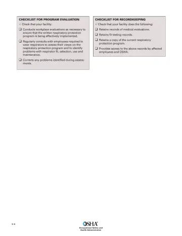 Page 68: Conducts workplace evaluations as necessary to
