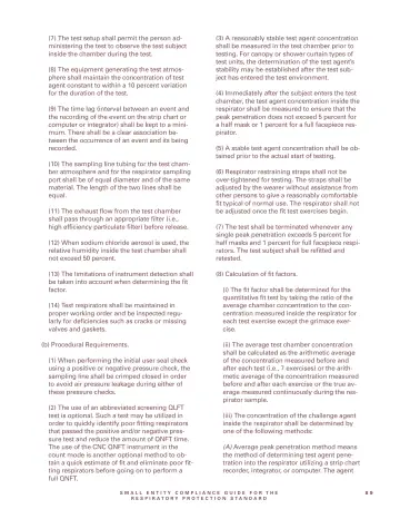 Page 91: (7) The test setup shall permit the person administering the test to observe the test…