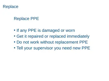 Slide 14: Replace