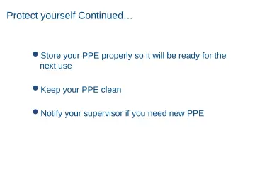 Slide 61: Protect yourself Continued…