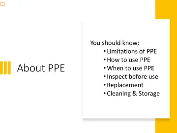 Slide 11: About PPE