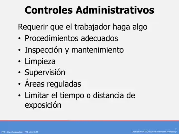 Slide 7: Controles Administrativos