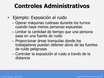 Slide 8: Controles Administrativos