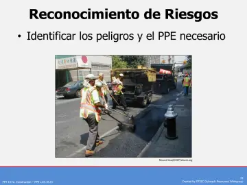 Slide 34: Reconocimiento de Riesgos