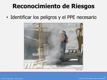 Slide 35: Reconocimiento de Riesgos
