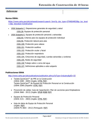 Page 6: R eferencias