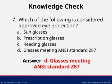 Slide 64: Knowledge Check