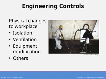 Slide 6: Engineering Controls