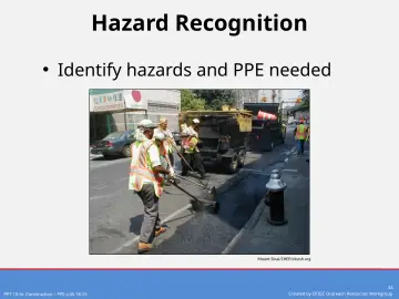 Slide 34: Hazard Recognition
