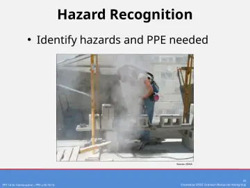 Slide 35: Hazard Recognition