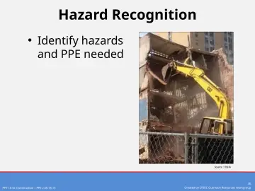 Slide 36: Hazard Recognition