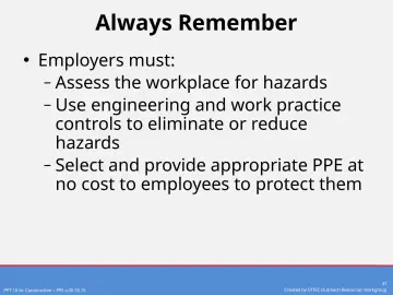Slide 37: Always Remember