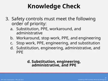 Slide 40: Knowledge Check