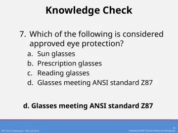Slide 44: Knowledge Check