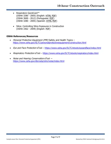 Page 7: Respirators QuickCard™