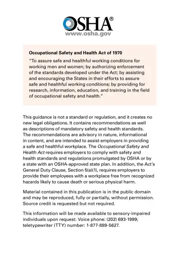 Page 2: Occupational Safety and Health Act of 1970