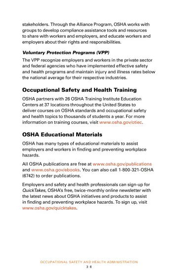 Page 38: Occupational Safety and Health Training