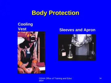 Slide 34: Body Protection