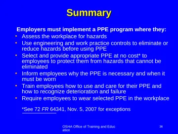 Slide 36: Summary