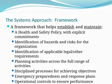 Slide 8: The Systems Approach: Framework