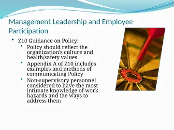 Slide 11: Management Leadership and Employee Participation