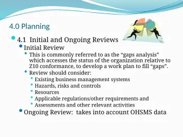 Slide 15: 4.0 Planning