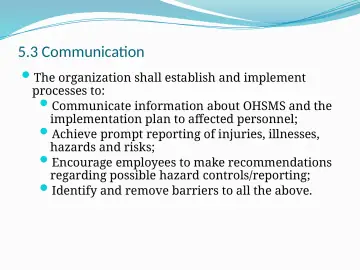 Slide 40: 5.3 Communication