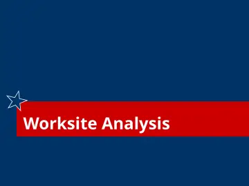 Slide 13: Worksite Analysis