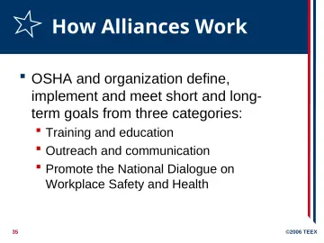 Slide 35: How Alliances Work