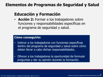 Slide 35: Educación y Formación