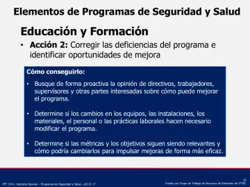 Slide 39: Educación y Formación