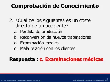Slide 53: Comprobación de Conocimiento