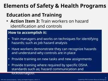 Slide 36: Education and Training