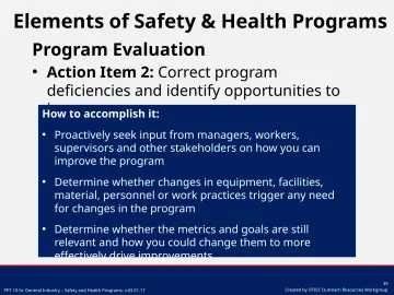 Slide 39: Program Evaluation