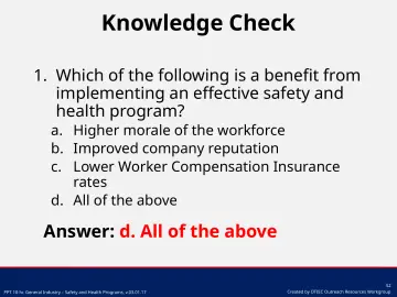 Slide 52: Knowledge Check