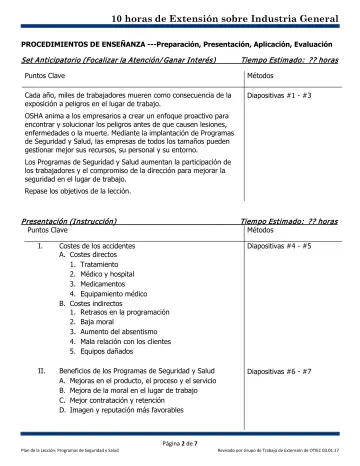 Page 2: PROCEDIMIENTOS DE ENSEÑANZA ---Preparación, Presentación, Aplicación, Evaluación