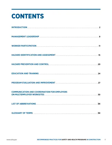 Page 5: CONTENTS