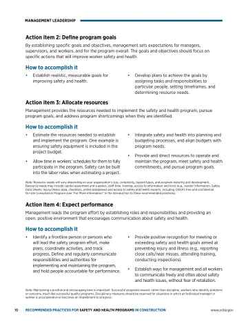 Page 14: Action item 2: Define program goals