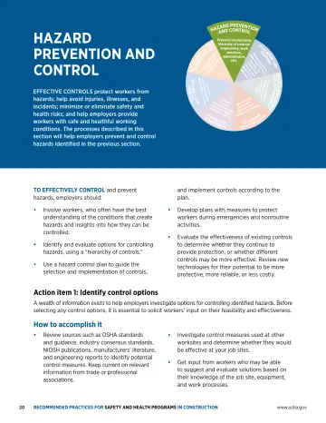 Page 24: HAZARD PREVENTION AND CONTROL