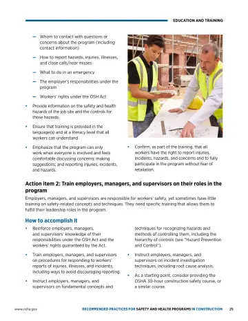 Page 29: EDUCATION AND TRAINING