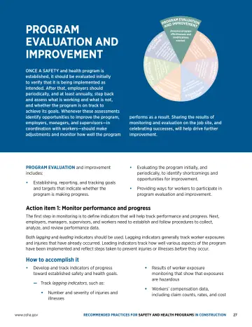 Page 31: PROGRAM EVALUATION AND IMPROVEMENT