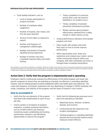 Page 32: PROGRAM EVALUATION AND IMPROVEMENT